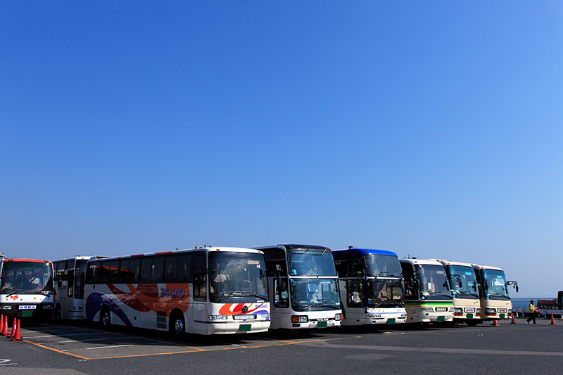 観光バスの運転士として北海道内のツアーを担当！資格取得支援あり！